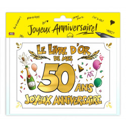 LIVRE D'OR 50ANS FESTIF