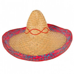 SOMBRERO 52cm PAILLE BORD...