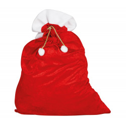 SAC DE NOEL VELOURS 55X95cm