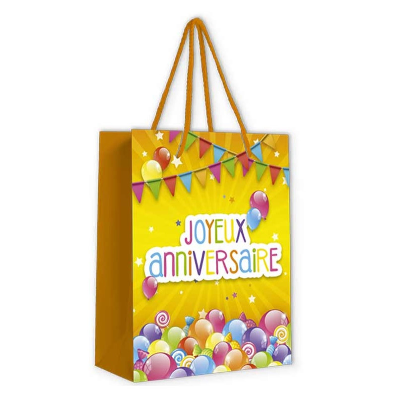 Pochette Cadeau Mm Anniversaire