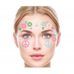 TATOUAGE VISAGE HIPPIE