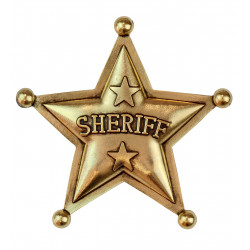 ETOILE DE SHERIFF REALISTE