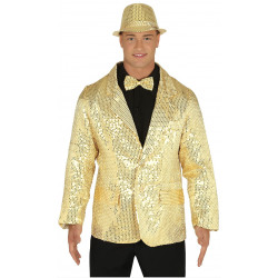 VESTE DISCO A SEQUINS...