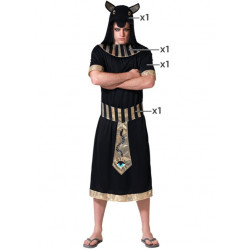 EGYPTIEN TUNIQUE NOIRE HOM.M/L