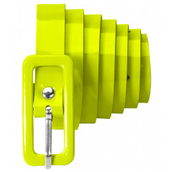 CEINTURE FINE FLUO JAUNE