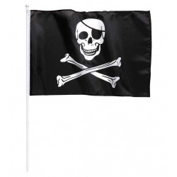 DRAPEAU PIRATE 43X30cm AVEC...