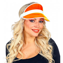 CASQUETTE VISIERE ORANGE