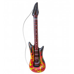 GUITARE GONFLABLE FLAMMES...