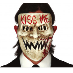 MASQUE HALLOWEEN KISS ME PVC