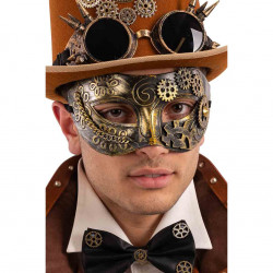 LOUP STEAMPUNK EN PLASTIQUE...