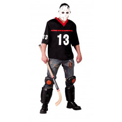 T-SHIRT HOCKEYEUR+MASQUE...