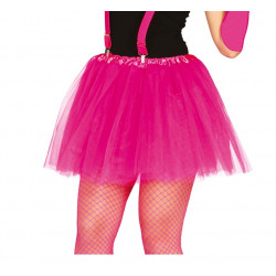 TUTU ADULTE 30cm FLUO FUCHSIA