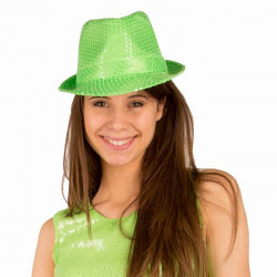 CHAPEAU FUNKY SEQUINS FLUO...