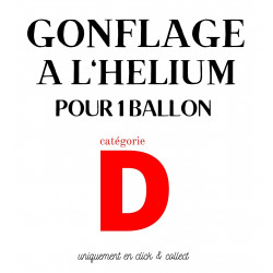 GONFLAGE (D) HELIUM ALU 36"...