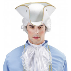 TRICORNE ADULTE BLANC