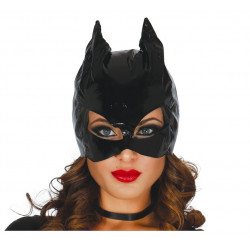 MASQUE CATWOMAN VINYL NOIR