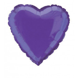 * (A) BALLON MYLAR COEUR...