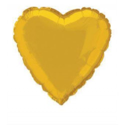 (A) BALLON MYLAR COEUR 18" OR