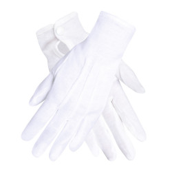 GANTS XL AVEC BOUTON BLANC