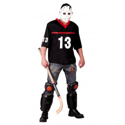 T-SHIRT HOCKEYEUR+MASQUE...